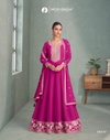 Purva By Aashirwad Mor Bagh Georgette Readymade Gown With Dupatta Wholesale Clothing Distributors In India